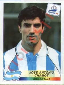 503 Jose Antonio Chamot – FIFA World Cup France 1998 Panini