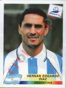 504 Herman Edgardo Diaz – FIFA World Cup France 1998 Panini