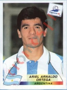 511 Ariel Arnaldo Ortega – FIFA World Cup France 1998 Panini