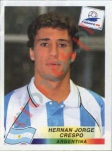 513 Hernan Jorge Crespo – FIFA World Cup France 1998 Panini