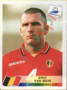 321 Eric Van Meir – FIFA World Cup France 1998 Panini