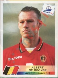 323 Albert De Roover – FIFA World Cup France 1998 Panini