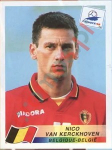 329 Nico Van Kerckhoven – FIFA World Cup France 1998 Panini