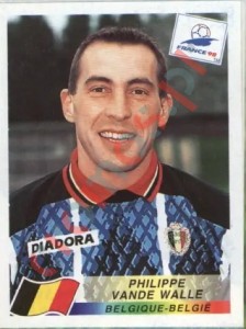 334 Philippe Vande Walle – FIFA World Cup France 1998 Panini
