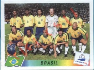 14 Team Brasil – FIFA World Cup France 1998 Panini