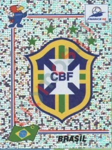 15 Emblem Brasil – FIFA World Cup France 1998 Panini