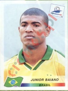 19 Junior Baiano – FIFA World Cup France 1998 Panini
