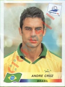 20 Andre Cruz – FIFA World Cup France 1998 Panini