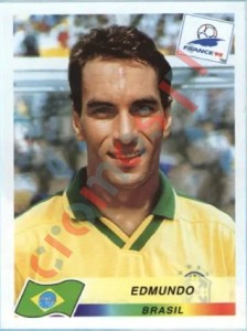 27 Edmundo – FIFA World Cup France 1998 Panini
