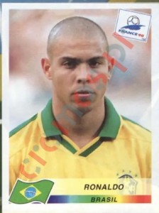 28 Ronaldo – FIFA World Cup France 1998 Panini