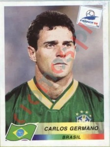 31 Carlos Germano – FIFA World Cup France 1998 Panini