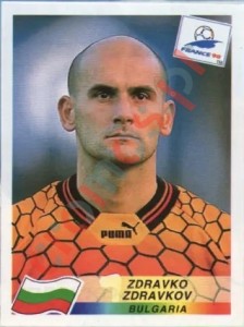 283 Zdravko Zdravkov – FIFA World Cup France 1998 Panini