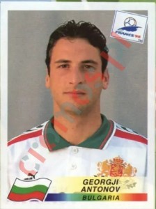 286 Georgji Antonov – FIFA World Cup France 1998 Panini