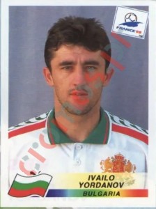 289 Ivailo Yordanov – FIFA World Cup France 1998 Panini