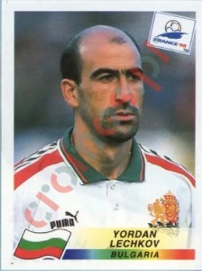 291 Yordan Lechkov – FIFA World Cup France 1998 Panini