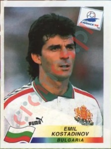 296 Emil Kostadinov – FIFA World Cup France 1998 Panini