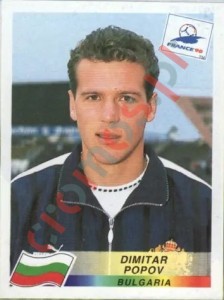 298 Dimitar Popov – FIFA World Cup France 1998 Panini