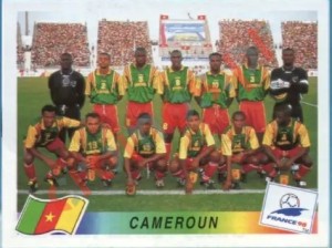 120 Team Cameroon – FIFA World Cup France 1998 Panini