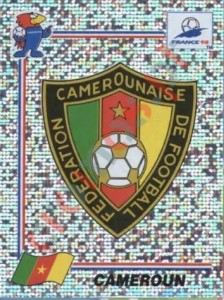 121 Emblem Cameroon – FIFA World Cup France 1998 Panini