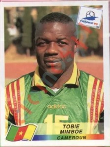 124 Tobie Mimboe – FIFA World Cup France 1998 Panini