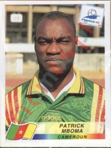 134 Patrick Mboma – FIFA World Cup France 1998 Panini