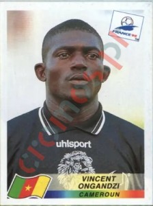 137 Vincent Ongandzi – FIFA World Cup France 1998 Panini