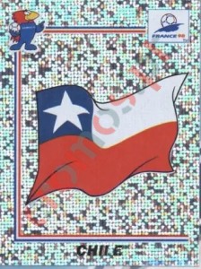 103 Emblem Chile – FIFA World Cup France 1998 Panini