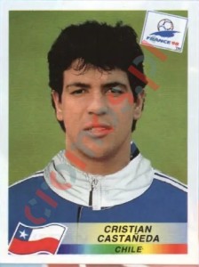 105 Cristian Castaneda – FIFA World Cup France 1998 Panini