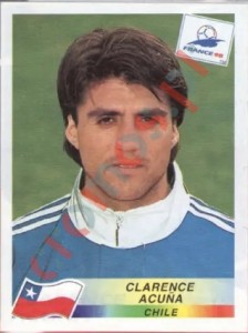 113 Clarence Acuna – FIFA World Cup France 1998 Panini