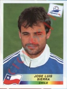 114 Jose Luis Sierra – FIFA World Cup France 1998 Panini