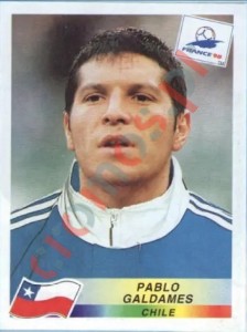 115 Pablo Galdames – FIFA World Cup France 1998 Panini