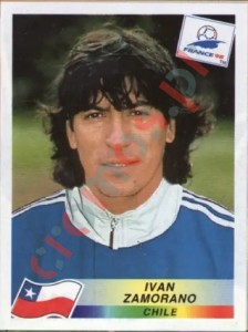 116 Ivan Zamorano – FIFA World Cup France 1998 Panini