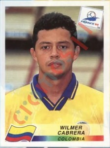 448 Wilmer Cabrera – FIFA World Cup France 1998 Panini
