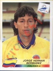 449 Jorge Hernan Bermudez – FIFA World Cup France 1998 Panini