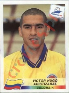 461 Victor Hugo Aristizabal – FIFA World Cup France 1998 Panini