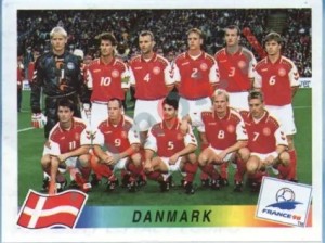 210 Team Denmark – FIFA World Cup France 1998 Panini