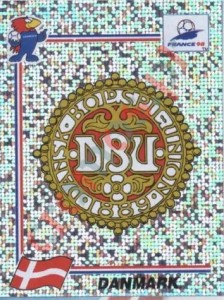 211 Emblem Denmark – FIFA World Cup France 1998 Panini