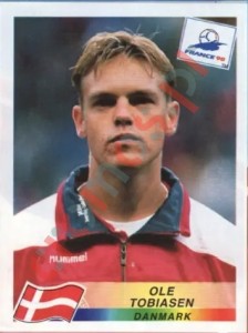 217 Ole Tobiasen – FIFA World Cup France 1998 Panini
