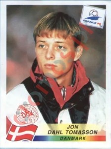 223 Jon Dahl Tomasson – FIFA World Cup France 1998 Panini