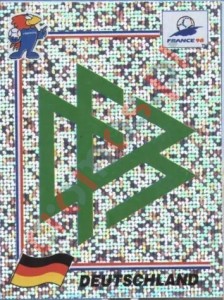 372 Emblem Germany – FIFA World Cup France 1998 Panini