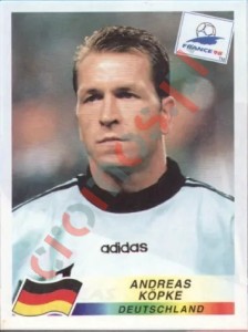 373 Andreas Kopke – FIFA World Cup France 1998 Panini