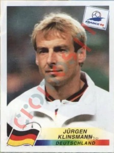 386 Jurgen Klinsmann – FIFA World Cup France 1998 Panini
