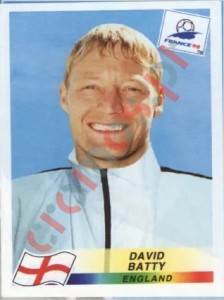 470 David Batty – FIFA World Cup France 1998 Panini