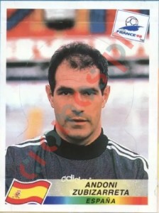 230 Andoni Zubizarreta – FIFA World Cup France 1998 Panini
