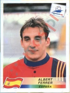 231 Albert Ferrer – FIFA World Cup France 1998 Panini