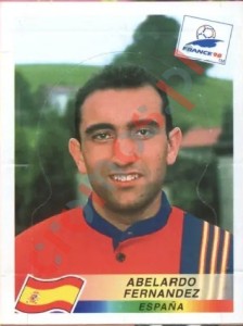 232 Abelardo Fernandez – FIFA World Cup France 1998 Panini