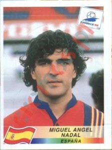 233 Miguel Angel Nadal – FIFA World Cup France 1998 Panini