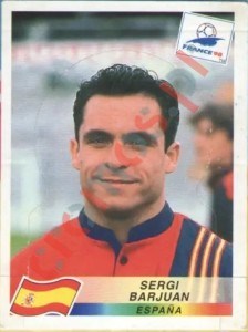 235 Sergi Barjuan – FIFA World Cup France 1998 Panini