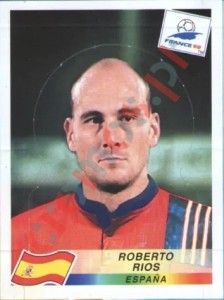 236 Roberto Rios – FIFA World Cup France 1998 Panini