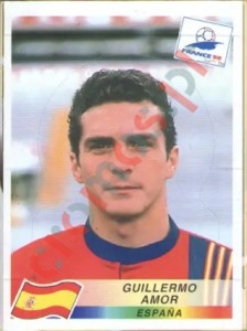239 Guillermo Amor – FIFA World Cup France 1998 Panini